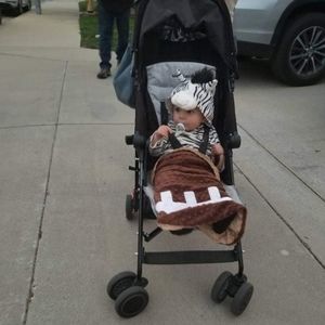 Pottery Barn Kids Zebra costume 6-12mo